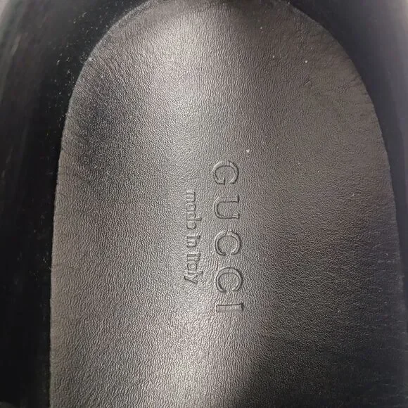 Gucci California Studded Low-Top Sneakers in Black Leather
